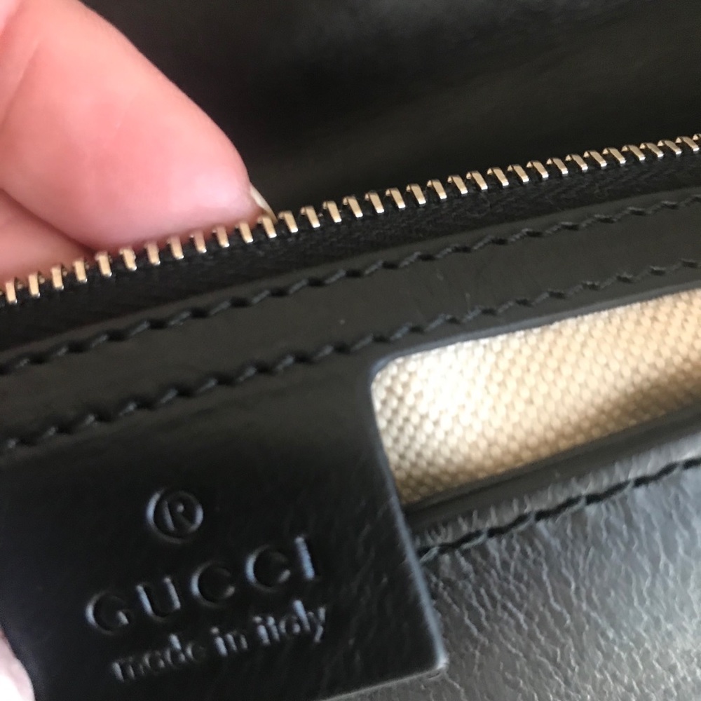 Gucci leather clutch - Picture 3 of 8